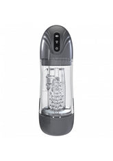 Shots Toys PUMPED SonicPull Vibrating Auto Masturbator Masturbators and Strokers